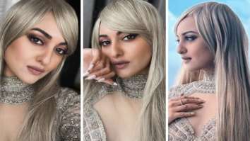 Sonakshi Sinha is virtually unrecognisable in ash blonde hair, matches her hairstyle to outfit
