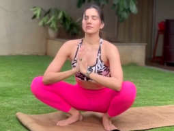 Sonnalli Seygall nails the yogasanas