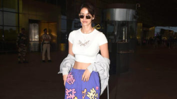 Spotted: Disha Patani at airport in a cool look
