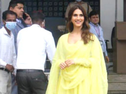 Vaani Kapoor looks beautiful in her bright yellow outfit