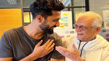 Vicky Kaushal meets lyricist Gulzar, shares a candid moment