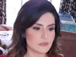 Zareen Khan looks fabulous in pink outfit