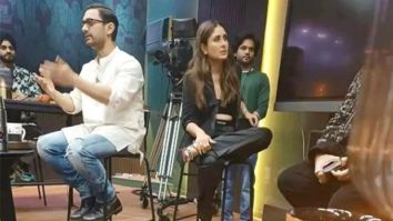 LEAKED PHOTOS: Laal Singh Chaddha stars Aamir Khan and Kareena Kapoor Khan shoot for Koffee With Karan 7