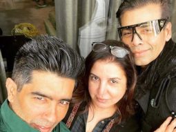 Karan Johar and Farah Khan ‘roast’ each other in this video; Manish Malhotra joins in