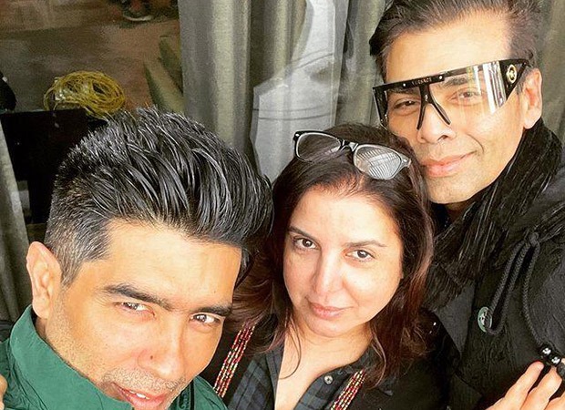 Karan Johar and Farah Khan 'roast' each other in this video; Manish Malhotra joins in