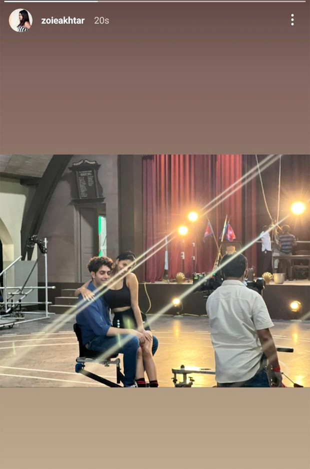 Agastya Nanda and Suhana Khan are all smiles on the sets of The Archies; Zoya Akhtar shares photo of the duo