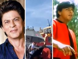 Video of Shah Rukh Khan sporting a red jacket for Dunki shoot in London goes viral; fans compare it to ‘Chaiyya Chaiyya’ from Dil Se