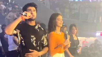 Fans shower tremendous love for Vijay Deverakonda and Ananya Panday as they promote Liger