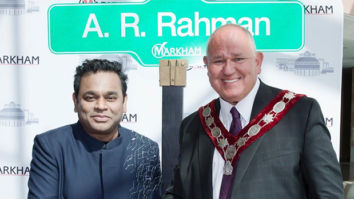 A R Rahman gets a street named after him; shares photos on social media A R Rahman gets a street named after him; shares photos on social media