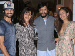 Spotted: Shahid Kapoor, Mira Rajput, Riteish Deshmukh & Genelia D’Souza together