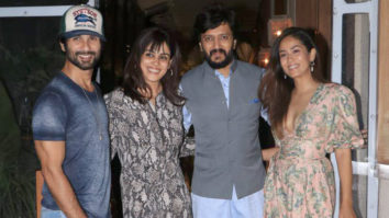 Spotted: Shahid Kapoor, Mira Rajput, Riteish Deshmukh & Genelia D’Souza together