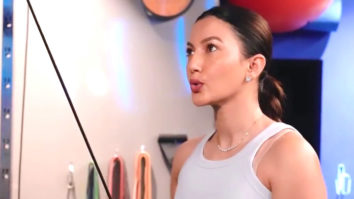 Gauahar Khan shares a new workout challenge