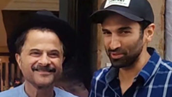 Aditya Roy Kapur and Anil Kapoor pose together