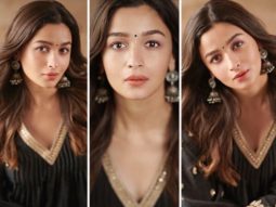 Alia Bhatt casts a spell in black Anarkali worth Rs. 45K at Darlings promotion