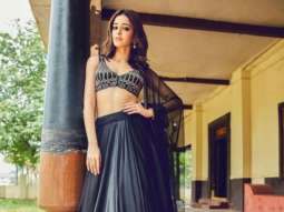 Ananya Panday’s all-black lehenga serves as an example of how to spruce up your minimalist bridesmaid look