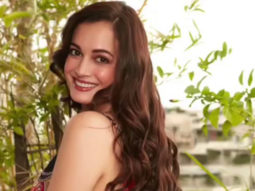 Dia Mirza looks flawless in a red flowy gown