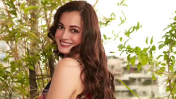 Dia Mirza looks flawless in a red flowy gown