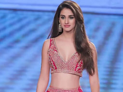 Disha Patani looks stunning in red glittery lehenga
