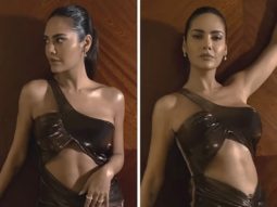 Esha Gupta’s exquisite metallic cut-out gown worth Rs. 32K defines all things glamour