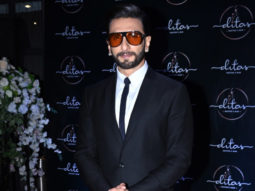 Ever energetic Ranveer Singh poses in a black suit
