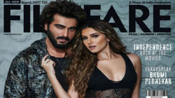 Arjun Kapoor and Tara Sutaria on the cover of Filmfare