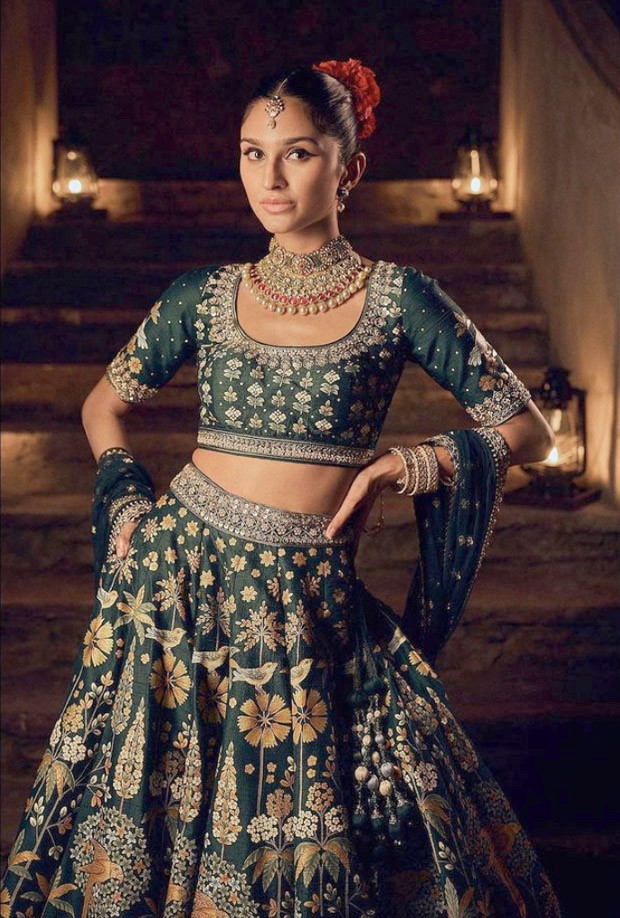 First look at Anita Dongre's new wedding collection, "Homage," featuring Sara Tendulkar, Alaviaa Jaaferi 