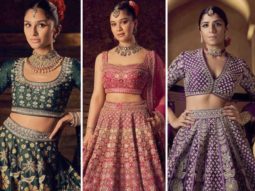 First look at Anita Dongre’s new wedding collection, “Homage,” featuring Sara Tendulkar, Alaviaa Jaaferi