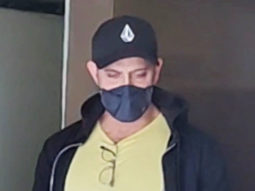 Hritik Roshan spotted rocking a yellow tshirt and cap