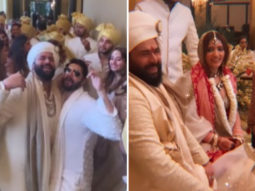 INSIDE PICS & VIDEOS: Varun Dhawan, Arjun Kapoor, Rhea Kapoor, Shahid Kapoor turn baaraatis at Kunal Rawal and Arpita Mehta’s wedding; Sonam Kapoor joins via video call 