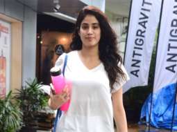 Janhvi Kapoor snapped post gym session