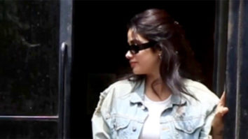 Janhvi Kapoor snapped sporting a denim look