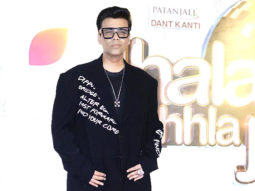 Karan Johar arrives like a true fashionista on Jhalak Dikhhla Jaa sets