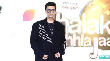 Karan Johar arrives like a true fashionista on Jhalak Dikhhla Jaa sets