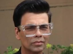 Karan Johar’s stylish pose for paps