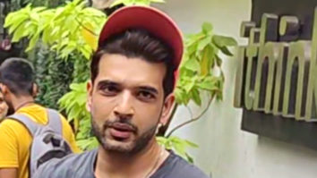 Karan Kundrra smiles for paps as he gets snapped in the city