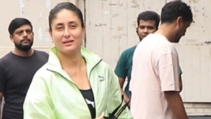 Kareena Kapoor Khan spotted in a sporty outfit