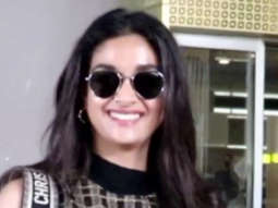 Keerthy Suresh snapped at the airport
