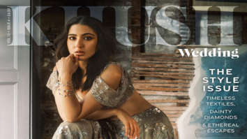 Sara Ali Khan on the cover of First Look Khush Wedding