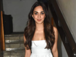 Kiara Advani smiles for paps in beautiful white dress