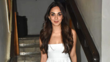 Kiara Advani smiles for paps in beautiful white dress