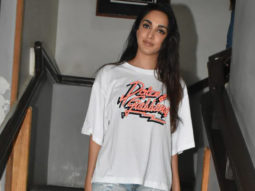 Kiara Advani smiles for the paps