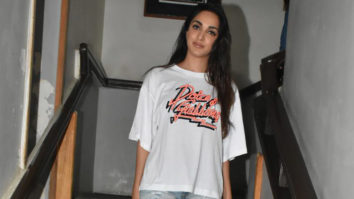Kiara Advani smiles for the paps