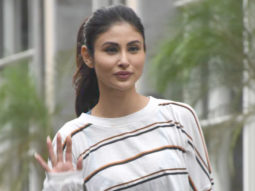 Mouni Roy poses for paps in a casual outfit