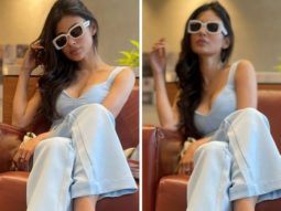 Mouni Roy’s stylish sky blue co-ord set worth Rs. 3,200 and 1.8 Lakh Prada bag makes for a perfect airport look