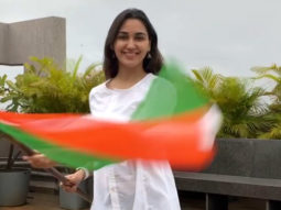 Nikita Dutta captions Love, Respect & Pride as she hoists Indian flag on Independence day