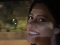 Nushrratt Bharuccha hits the road jamming to songs
