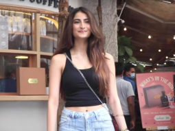 Palak Tiwari spotted at a café in the city