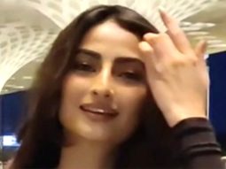 Palak Tiwari spotted at the airport