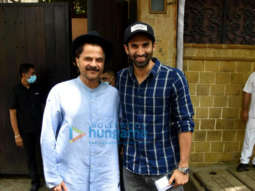 Photos: Aditya Roy Kapur snapped at Anil Kapoor’s residence in Juhu