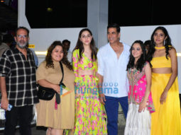 Photos: Akshay Kumar and the Raksha Bandhan team snapped at Kalina airport
